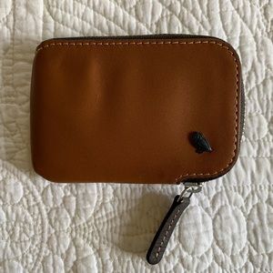 Bellroy Caramel Card Holder - sustainable leather
